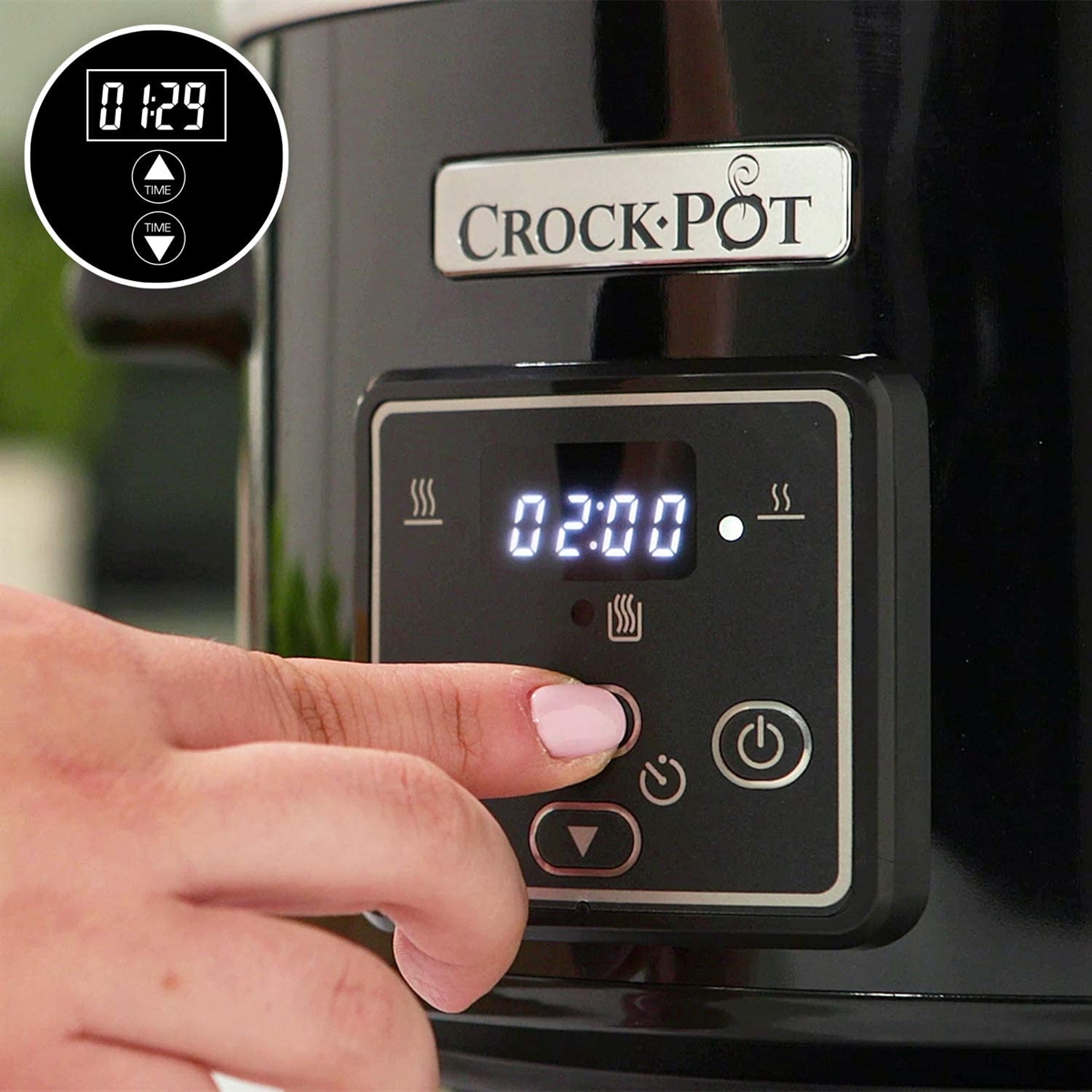 Crockpot CSC061X Digital Slow Cooker 2,4 Liter